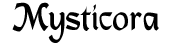 DS_Mysticora Font - Click Here!