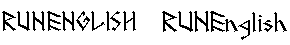 Runic-looking Fonts - Click Here!